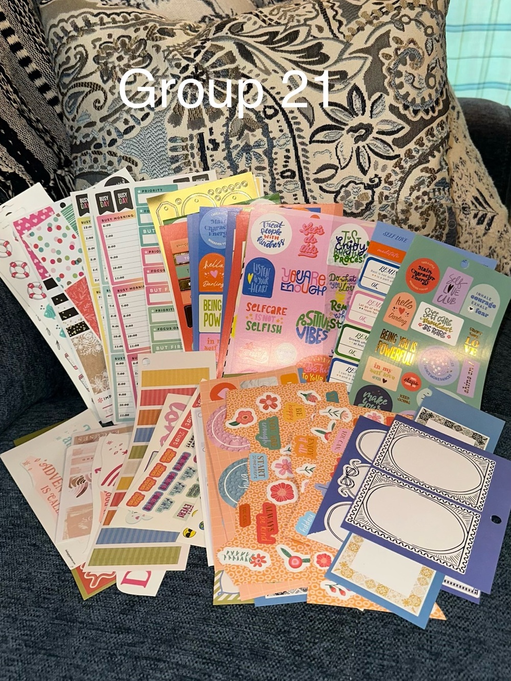 Happy Planner, Erin Condren, Pulsar Eco & Stampedous Loose Sheets Sticker Bundle